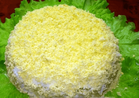 Салат мимоза ингредиенты