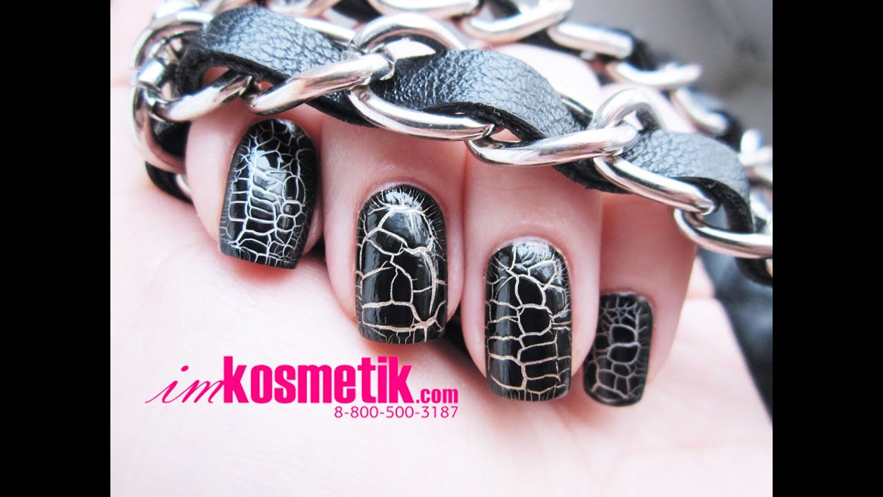 Маникюр с растрескиванием