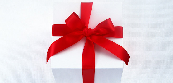 Лента на презенте