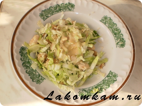 Салат Ролл цезарь Салат Ролл цезарь