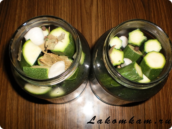 Маринованные кабачки как огурцы Маринованные кабачки как огурцы