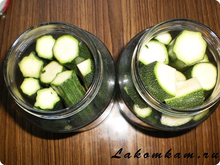 Маринованные кабачки как огурцы Маринованные кабачки как огурцы