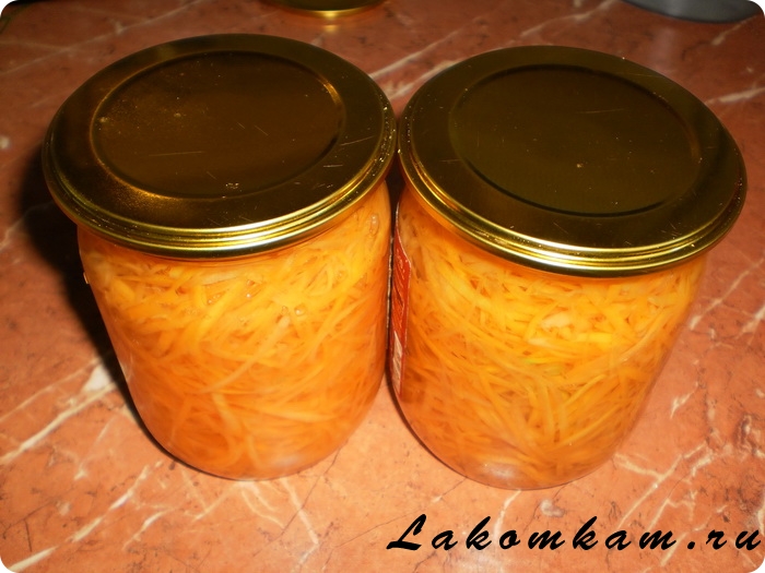 Морковь с чесноком на зиму Морковь с чесноком на зиму