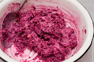 салат из вареной свеклы