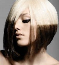 Метод двойного окрашивания волос