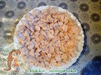 Салат с черносливом, курицей и грецкими орехами