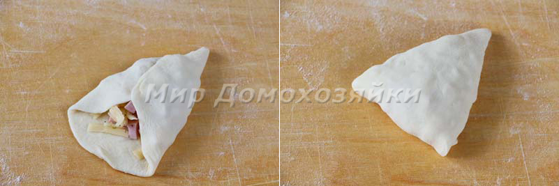 Пирожки треугольные