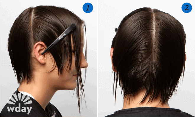 стрижка боб каре на короткие волосы