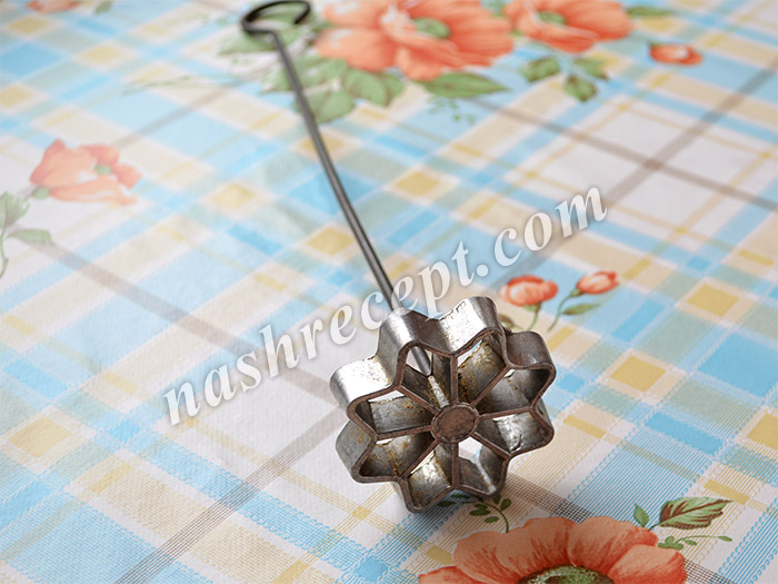 форма для хвороста из жидкого теста