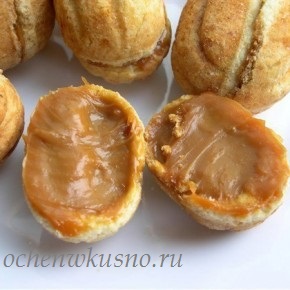 Орешки со сгущенкой