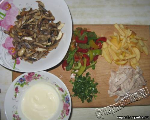 Коктейль салат ингредиенты