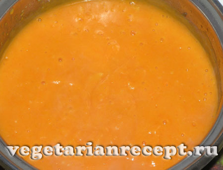 Пюре из тыквы и картофеля