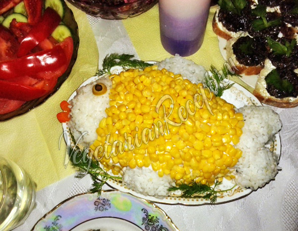 Салат Рыбка