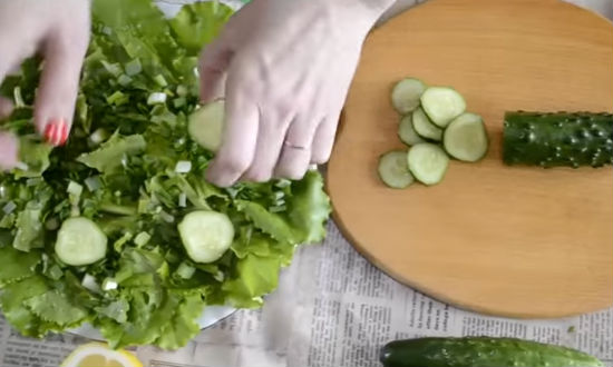 салат из печени трески