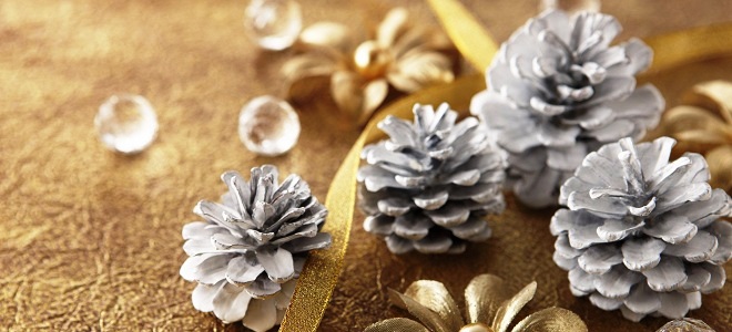 новогодние поделки из шишек своими руками