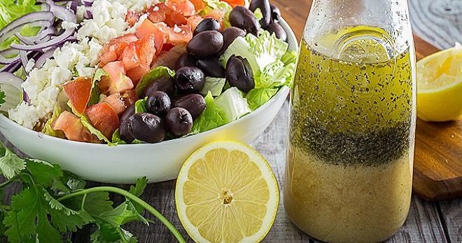 Заправка для греческого салата - идеи для разнообразия привычного вкуса