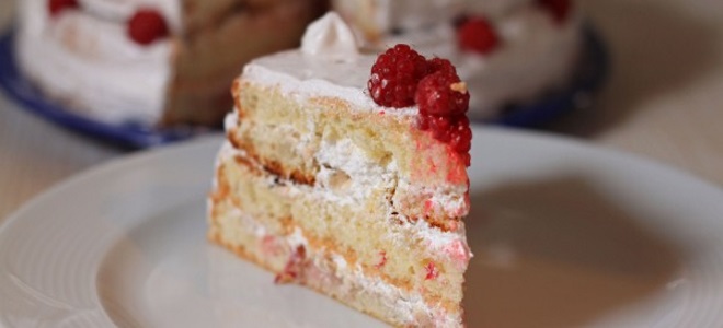 белковый крем для бисквита