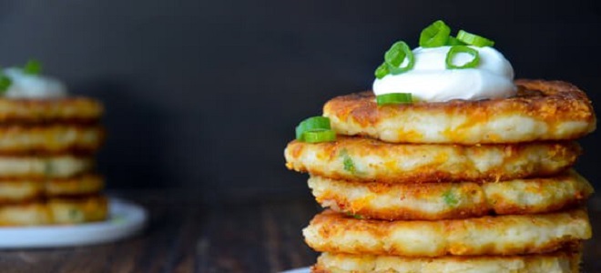 Драники из картофельного пюре