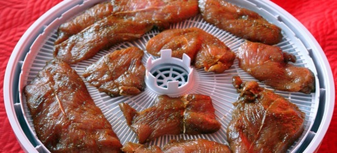 как вялить мясо в сушилке для овощей