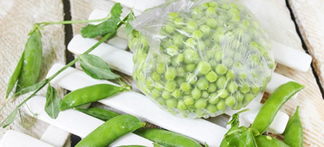 как заморозить зеленый горошек на зиму