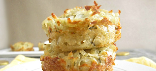 Картофельные драники в духовке