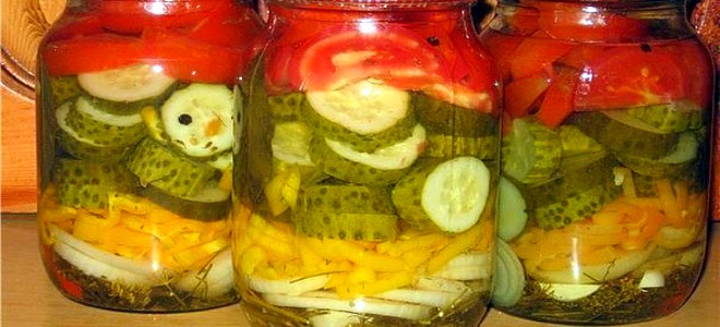 Салат ассорти на зиму