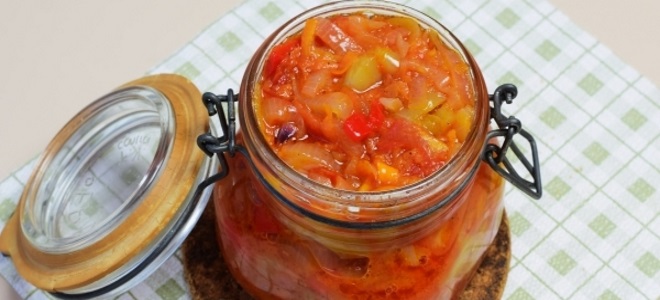 салат из перца и моркови на зиму