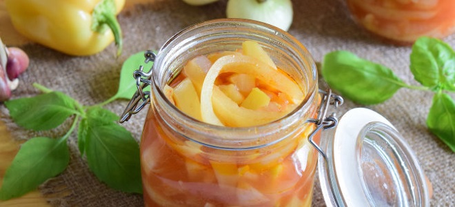 салат из перца на зиму