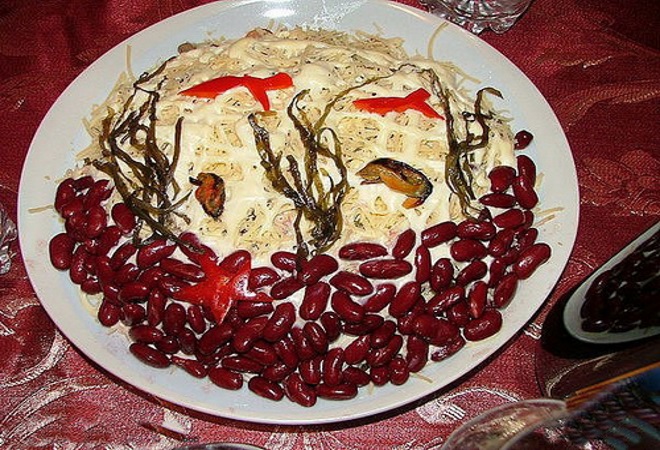 украшения для вкусного салата из фасоли 6.5