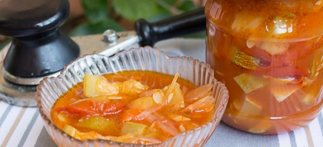 закуска Анкл Бенс из кабачков на зиму