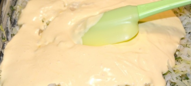 жидкое тесто на кефире для пирога