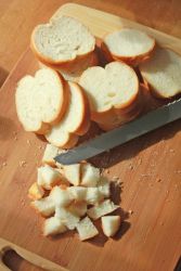 как сделать сухарики в домашних условиях