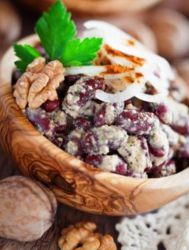 салат курица фасоль морковь