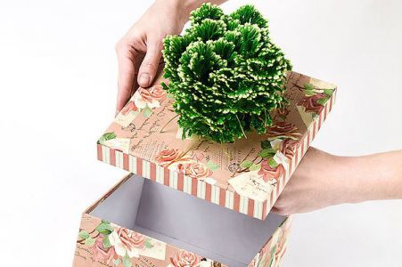 Упаковка для цветов своими руками 4