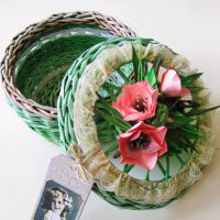 поделки из газетных трубочек для начинающих пошагово