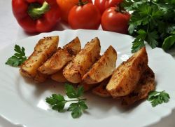 картофель по деревенски в духовке