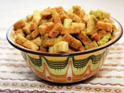 сухарики из хлеба в духовке