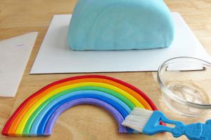 детский торт с мастикой своими руками 11