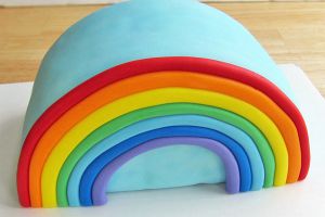 детский торт с мастикой своими руками 12