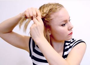 быстрая прическа на короткие волосы своими руками 2