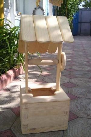 декоративный колодец своими руками10