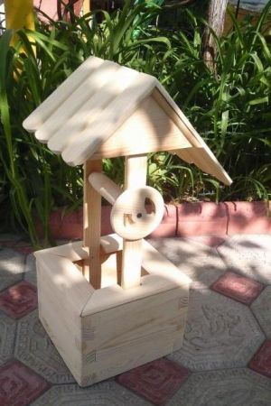 декоративный колодец своими руками11