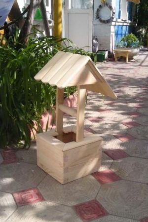 декоративный колодец своими руками7