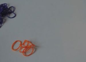 Браслет из резинок Чешуя дракона 1