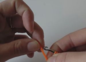 Браслет из резинок Чешуя дракона 19