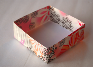 как сделать коробку из бумаги 30