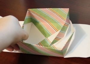 как сделать коробку из бумаги 52