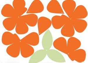 Как сделать розочку из бумаги4