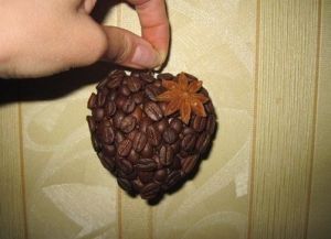 топиарий из кофейных зерен 23