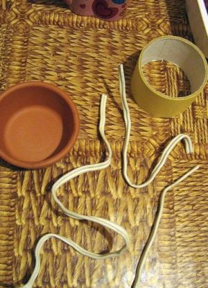 топиарий из кофейных зерен 7